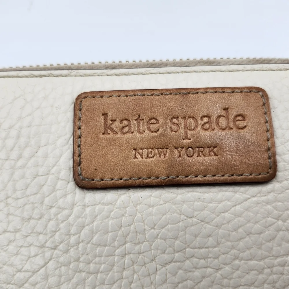 Kate Spade Cream and Tan Leather Accessory - Picture 2 of 4